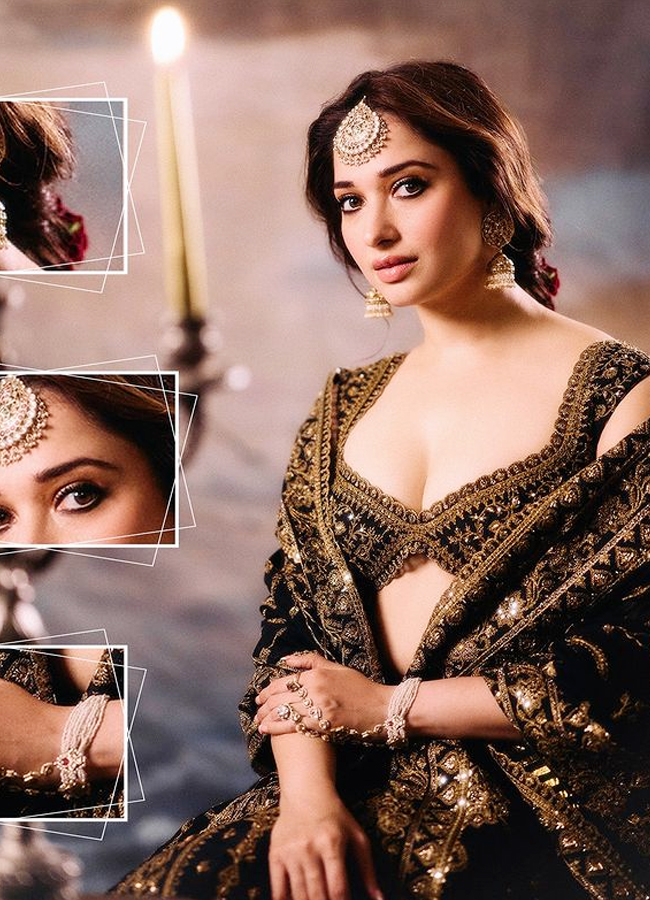 Tamannaah in new design saree like dress14