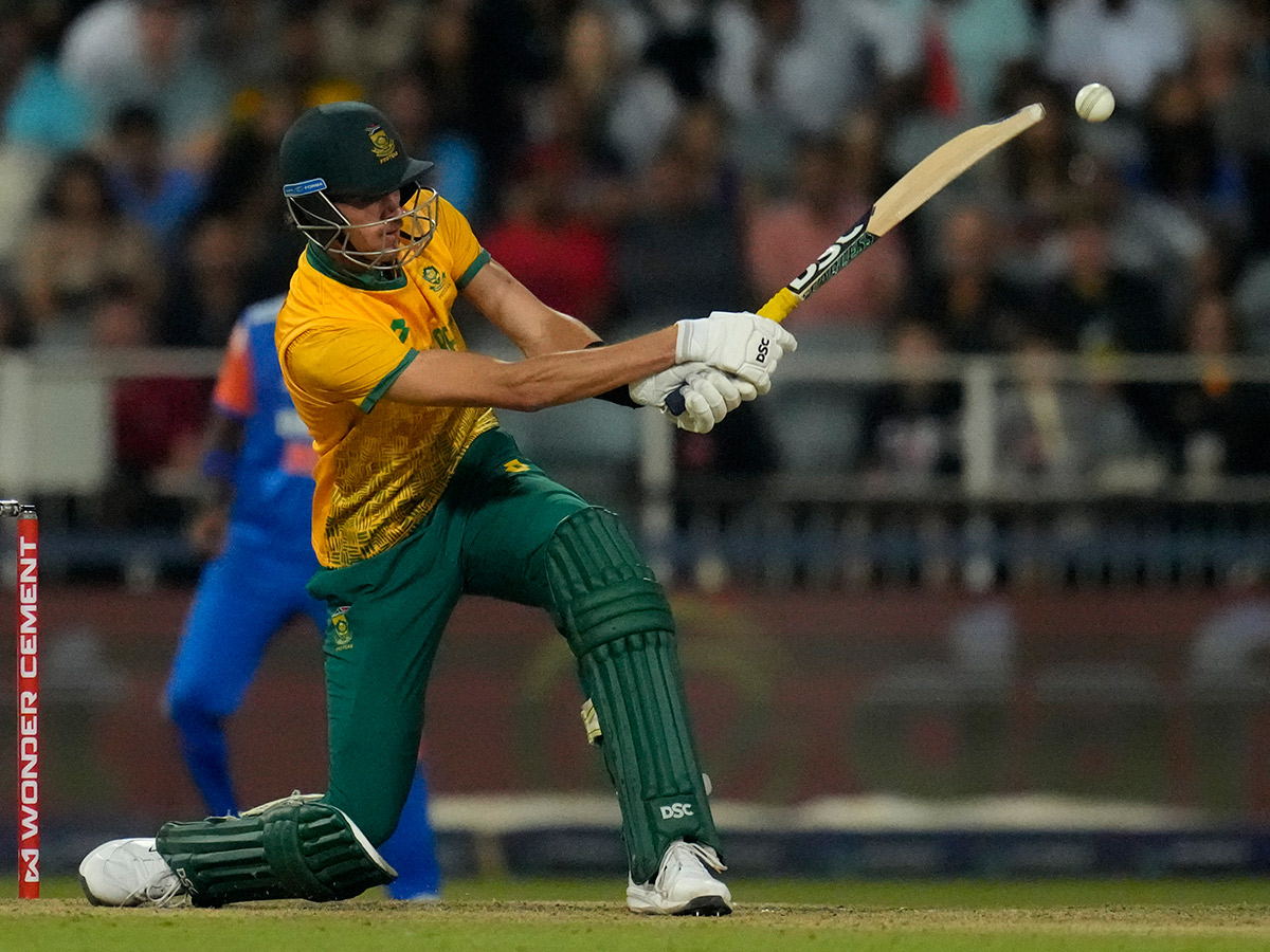  winners trophy after their win against South Africa in the fourth T20 cricket 19