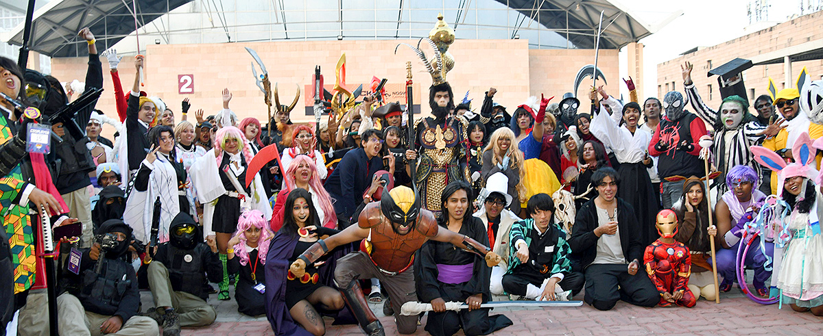 Colorful 'Hyderabad Comic Con' Event At Hitex Exhibition Photos10