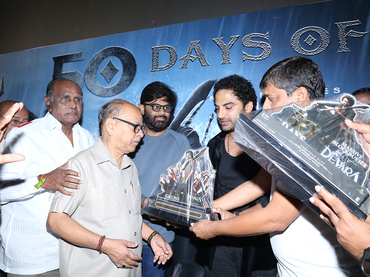 Devara Movie 50 Days Celebrations At Sudarshan Theater In Hyderabad30