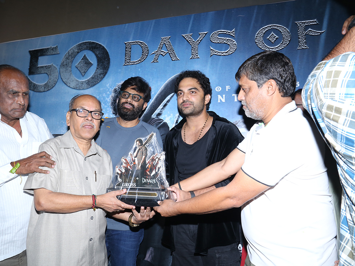 Devara Movie 50 Days Celebrations At Sudarshan Theater In Hyderabad35