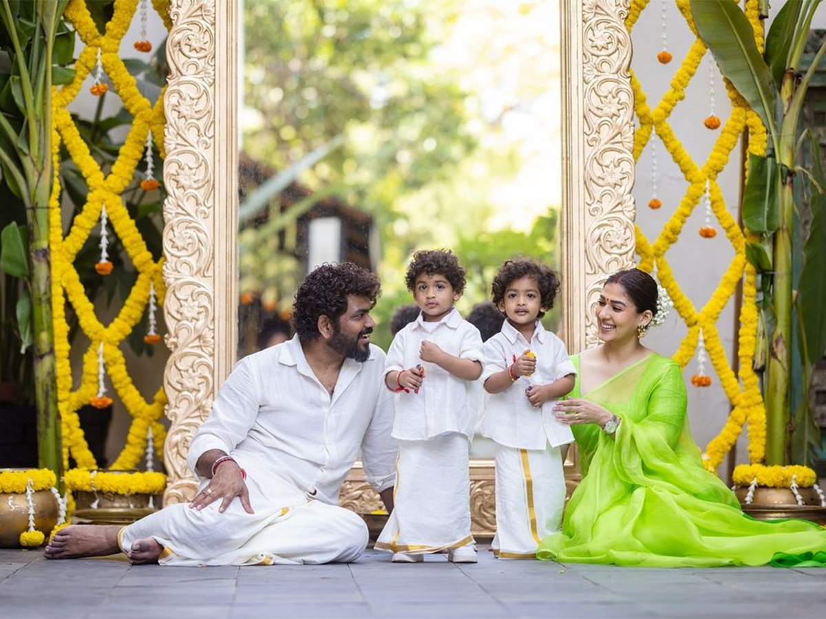 nayanthara and vignesh shivan kids new photos5