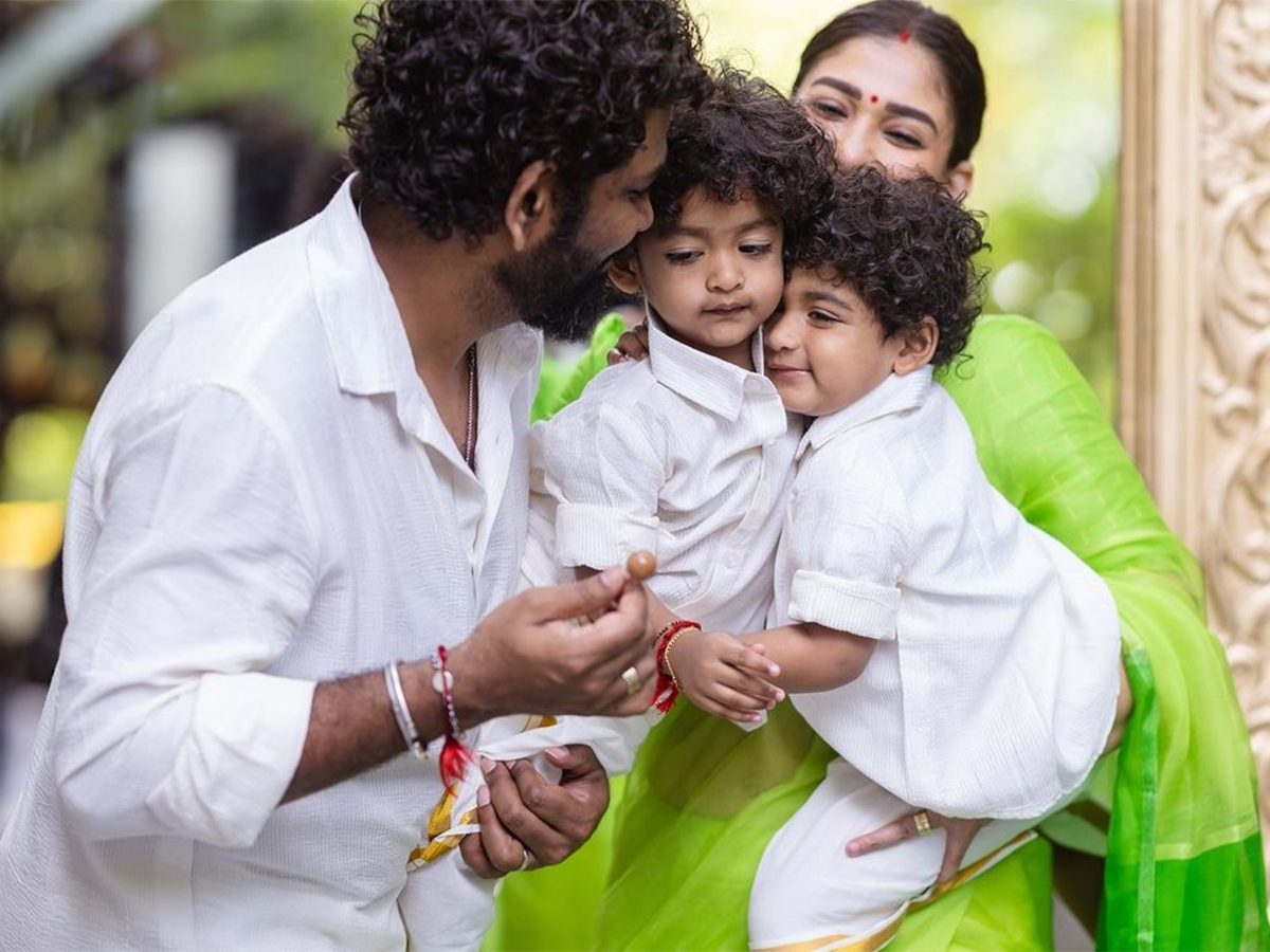 nayanthara and vignesh shivan kids new photos7