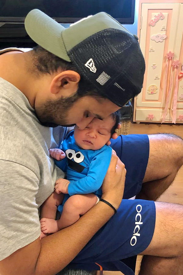 The One Where We Are FOUR: Rohit Sharma Officially Announces Birth Of 2d Child Photos4