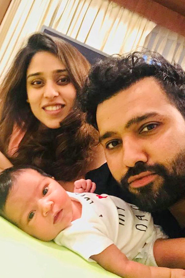 The One Where We Are FOUR: Rohit Sharma Officially Announces Birth Of 2d Child Photos6