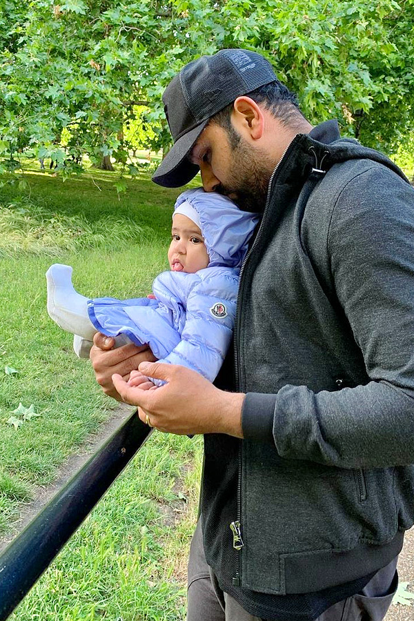 The One Where We Are FOUR: Rohit Sharma Officially Announces Birth Of 2d Child Photos9