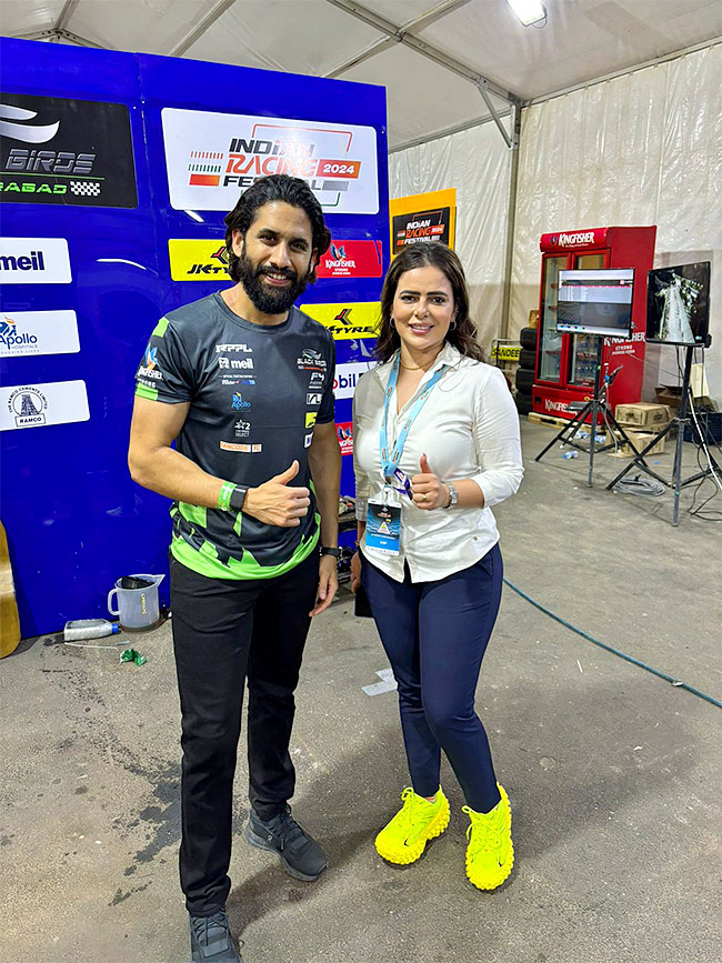 Naga Chaitanya to lead Hyderabad Blackbirds in Indian Racing Festival8