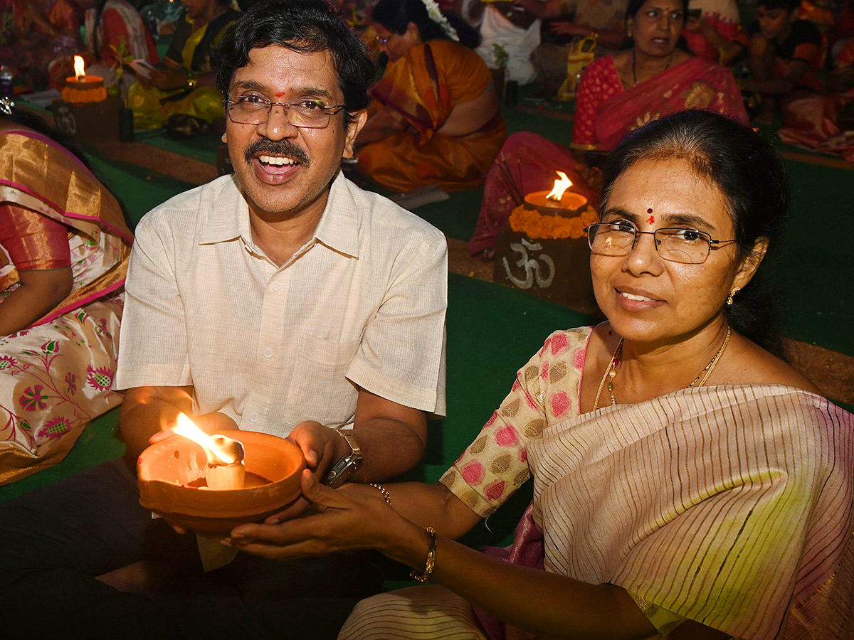 Laksha Deepochavam Grandly Held At Tirupati District10