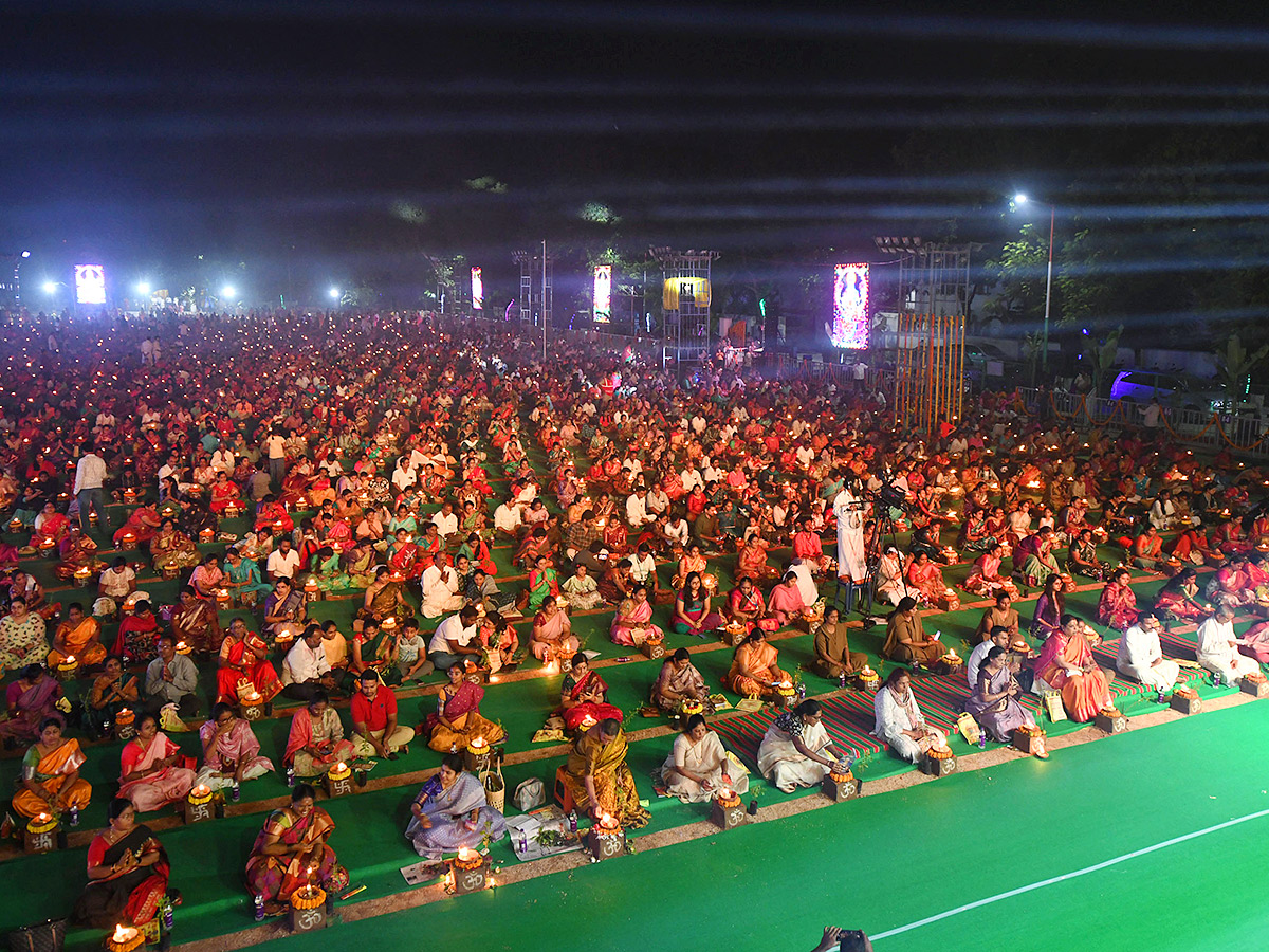 Laksha Deepochavam Grandly Held At Tirupati District15