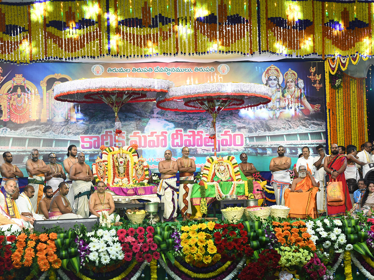 Laksha Deepochavam Grandly Held At Tirupati District16