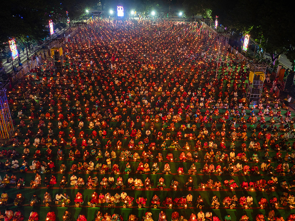 Laksha Deepochavam Grandly Held At Tirupati District2