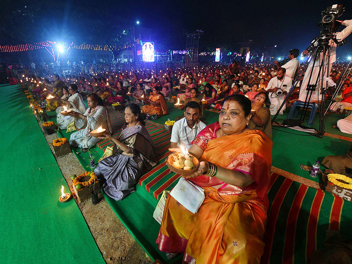 Laksha Deepochavam Grandly Held At Tirupati District19