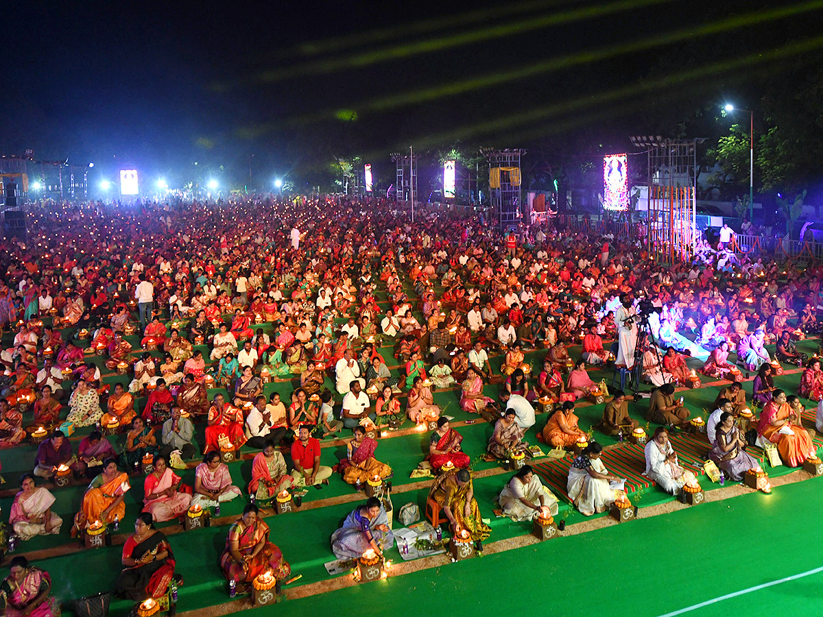 Laksha Deepochavam Grandly Held At Tirupati District26