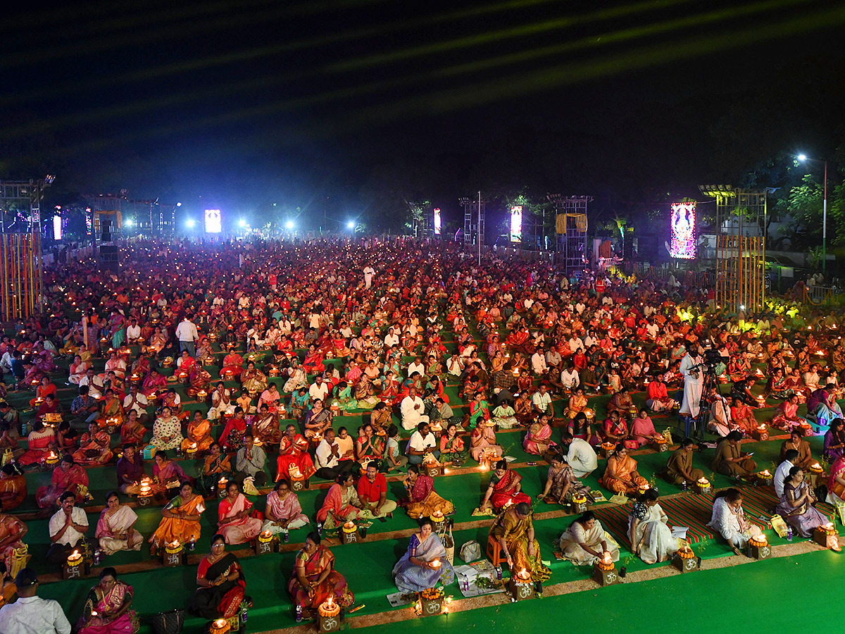 Laksha Deepochavam Grandly Held At Tirupati District3