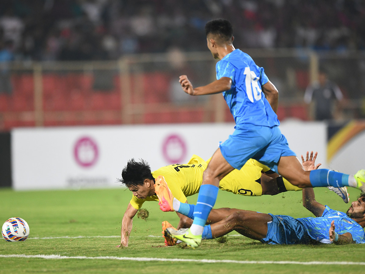 football match between India and Malaysia in Hyderabad13