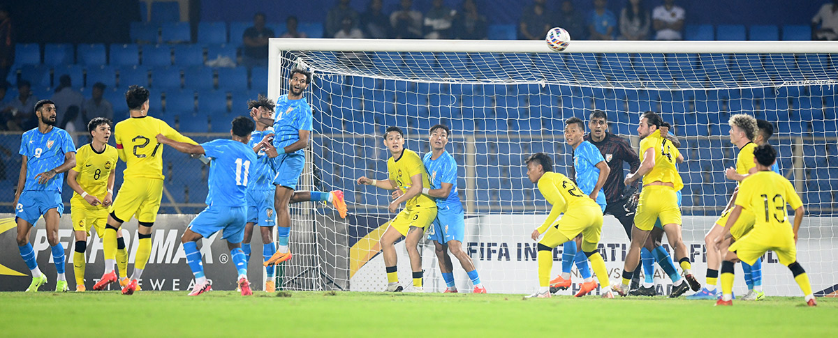 football match between India and Malaysia in Hyderabad4