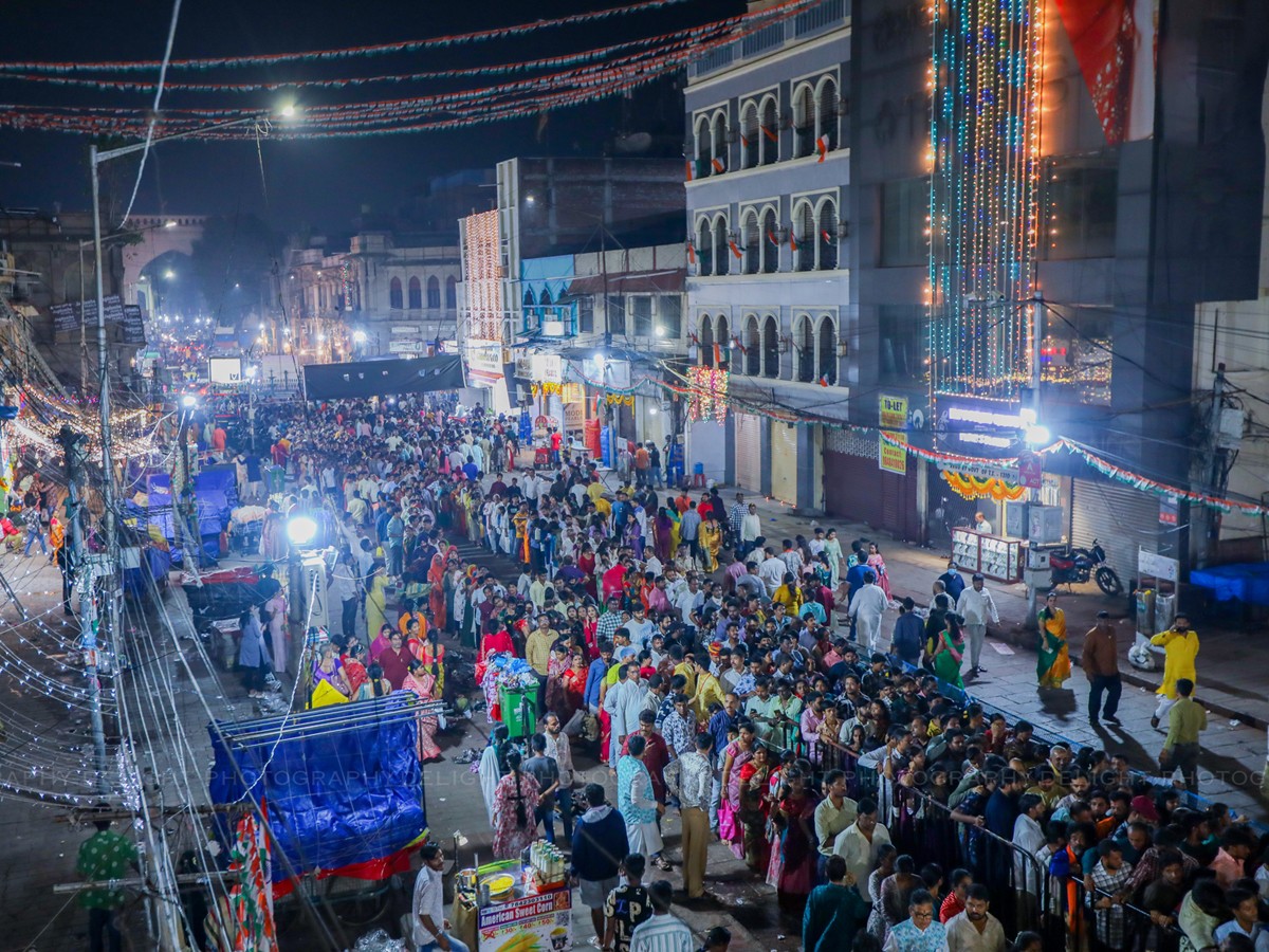 Grand Pooja At Bhagyalakshmi Temple In Charminar13