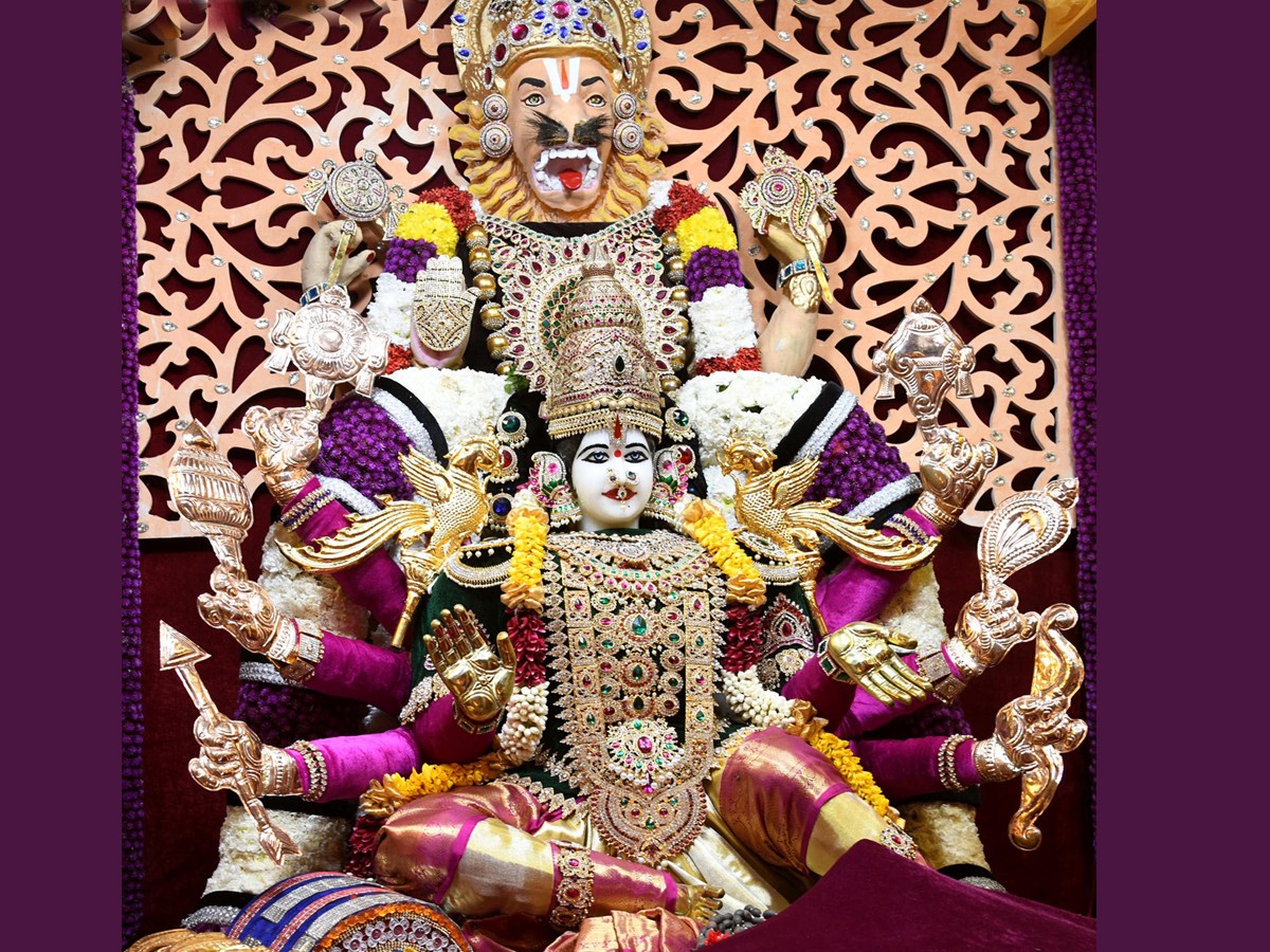 Grand Pooja At Bhagyalakshmi Temple In Charminar5