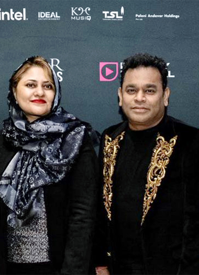 AR Rahman Wife Saira Banu Are Separating After 29 Years Photos3