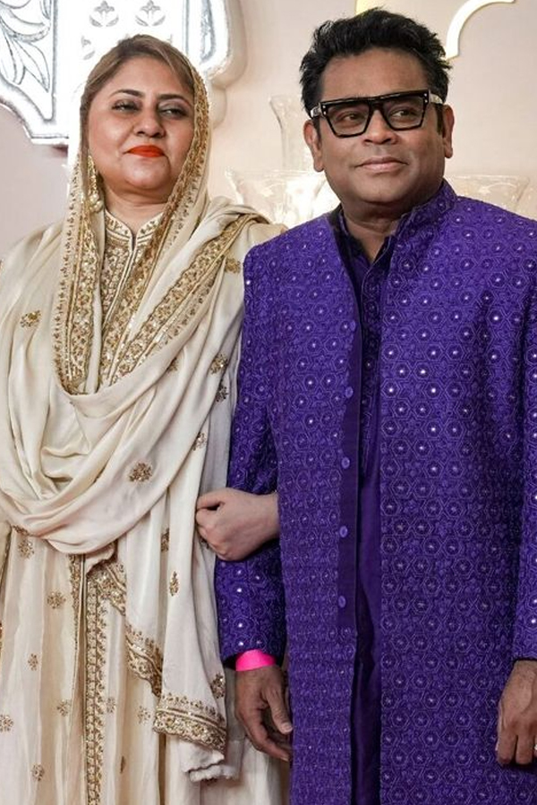 Music Director AR Rahman And Saira Bhanu3