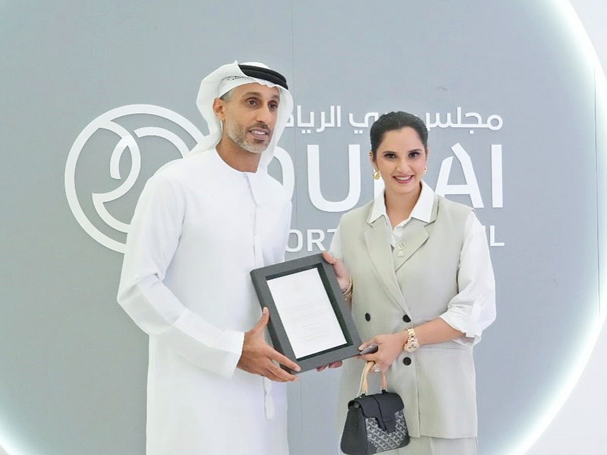 Tennis Star Sania Mirza Appointed as Dubai Sports Ambassador Photos8