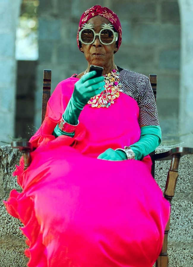 Zambia 85 Year Old Grandmother Became A Fashion Icon12