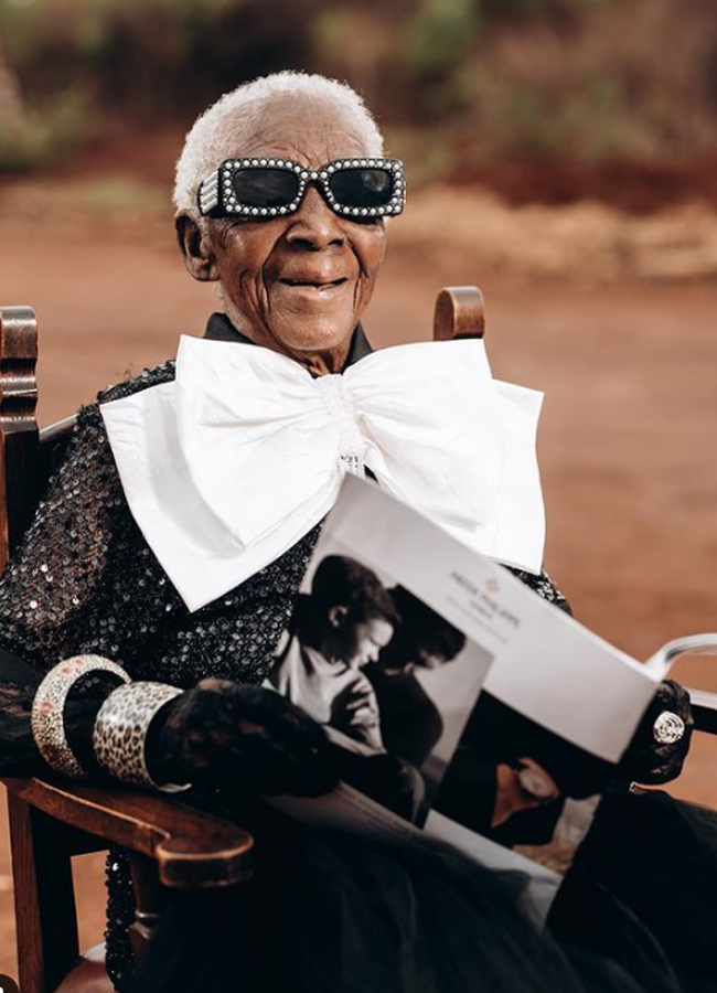 Zambia 85 Year Old Grandmother Became A Fashion Icon15