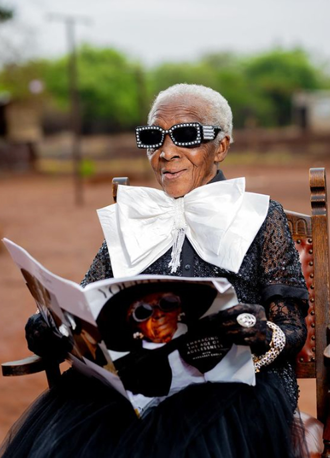 Zambia 85 Year Old Grandmother Became A Fashion Icon16