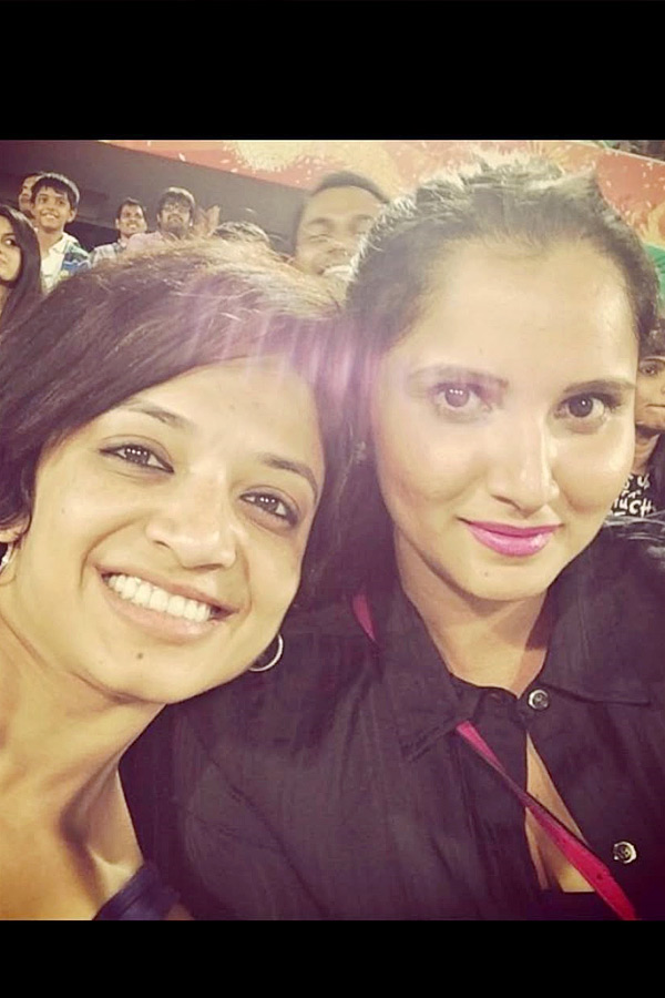 Sania Mirzas best friend..Team Indias former cricketer Robin Uthappa Wife Sheethal Photos5