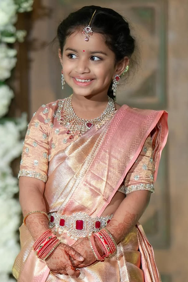 Dil Raju grand daughter Ishika Half Saree function photos13