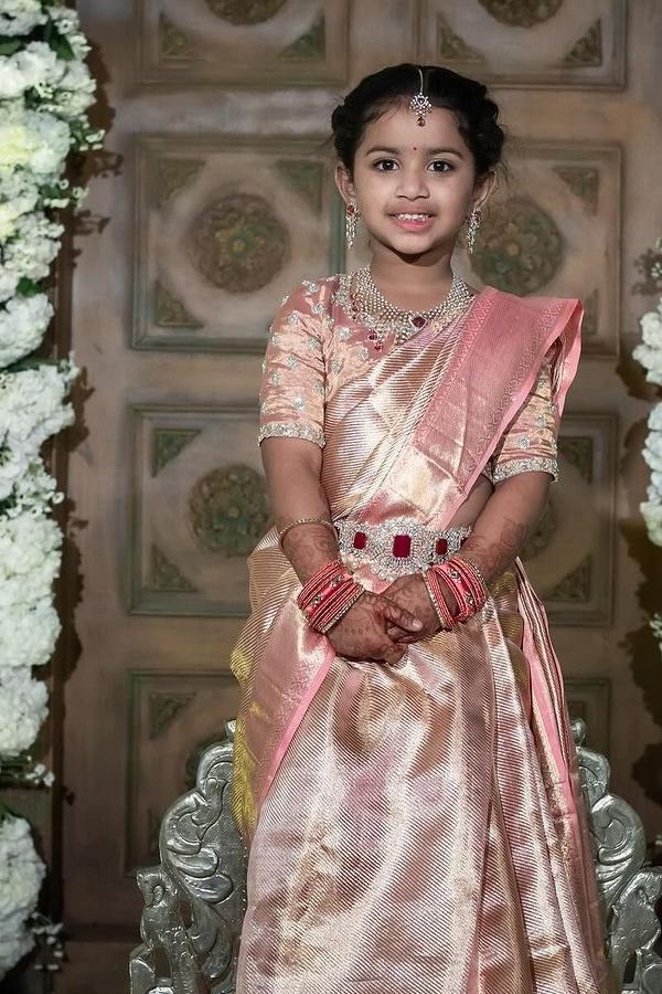 Dil Raju grand daughter Ishika Half Saree function photos8