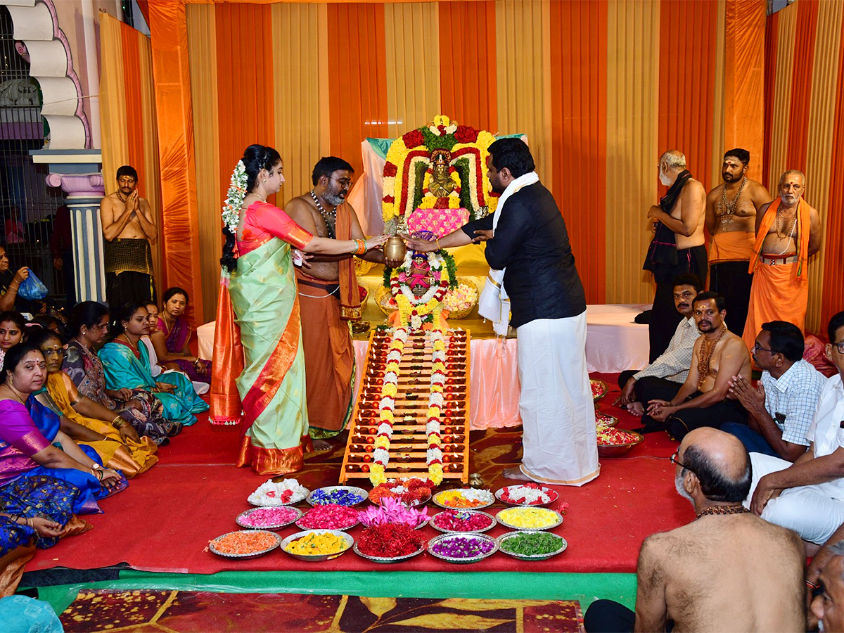 Ayyappa Swamy Padi Pooja At Kadapa Photos18