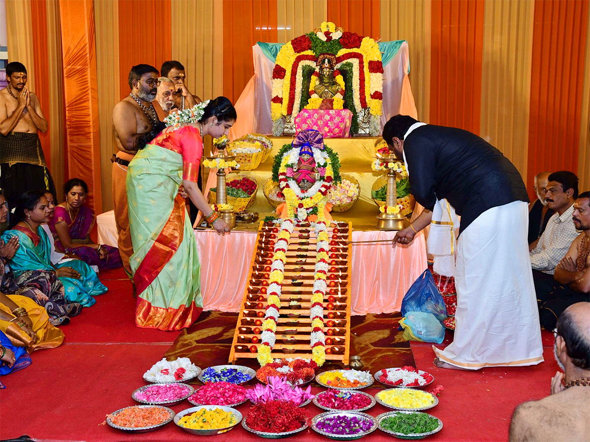 Ayyappa Swamy Padi Pooja At Kadapa Photos2