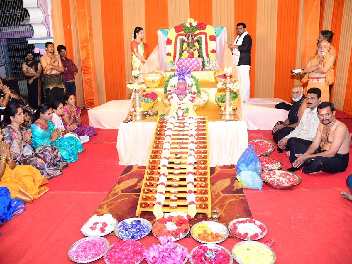 Ayyappa Swamy Padi Pooja At Kadapa Photos22