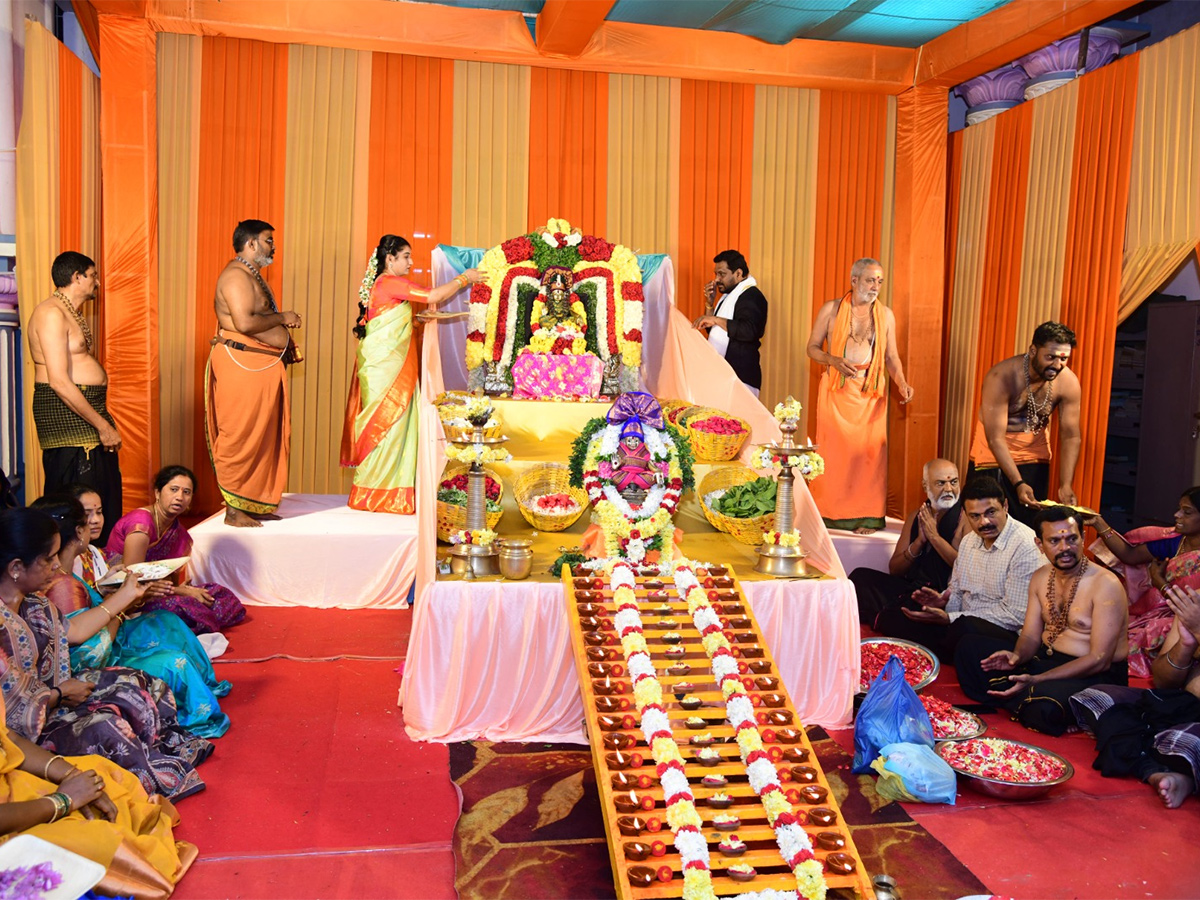 Ayyappa Swamy Padi Pooja At Kadapa Photos41