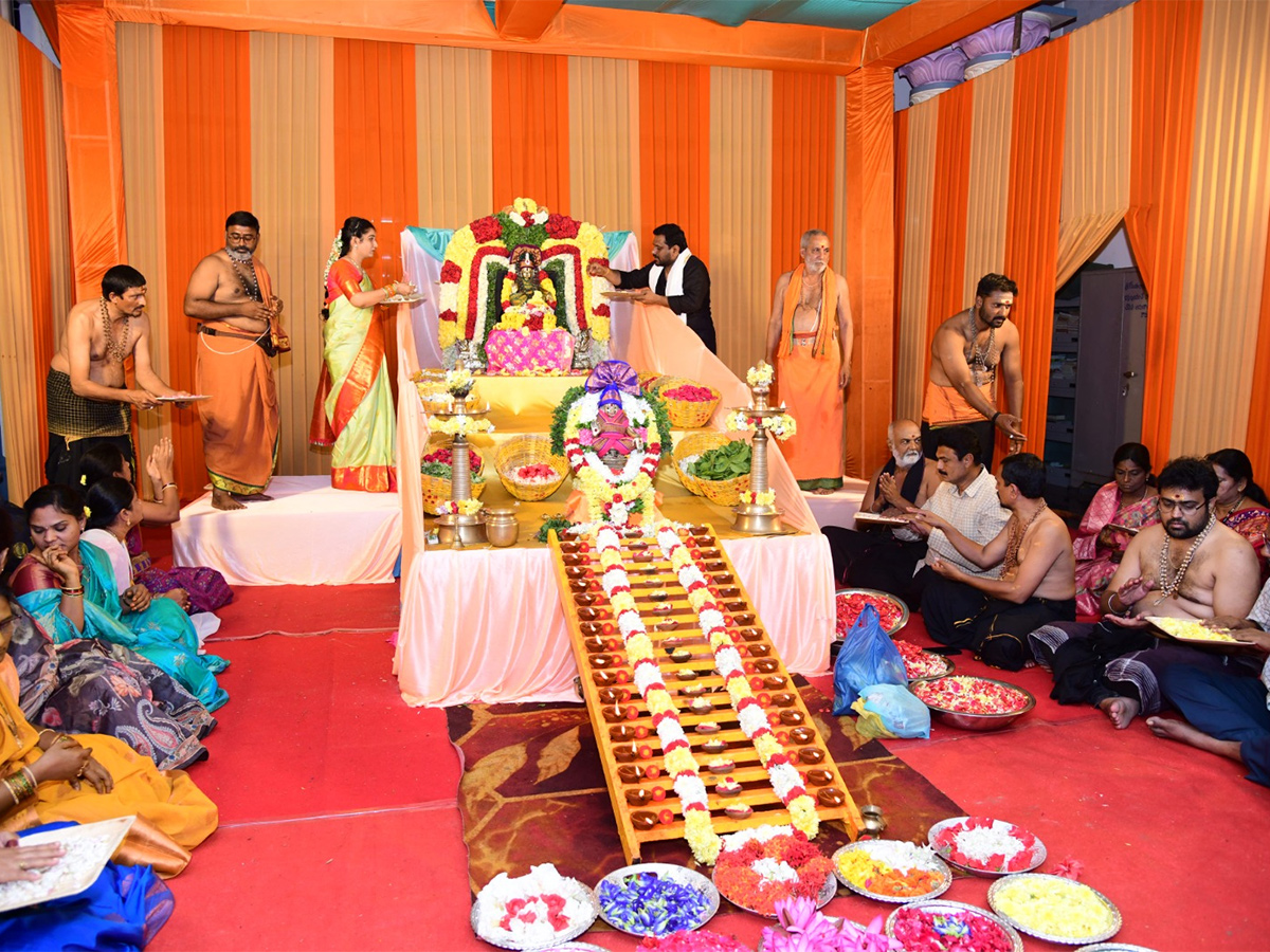 Ayyappa Swamy Padi Pooja At Kadapa Photos42