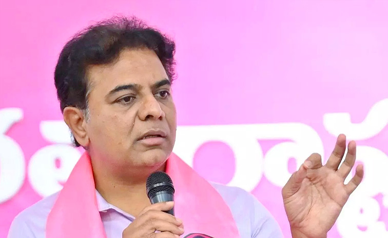 KTR Strong Counter to Congress Govt At Sircilla Photos3