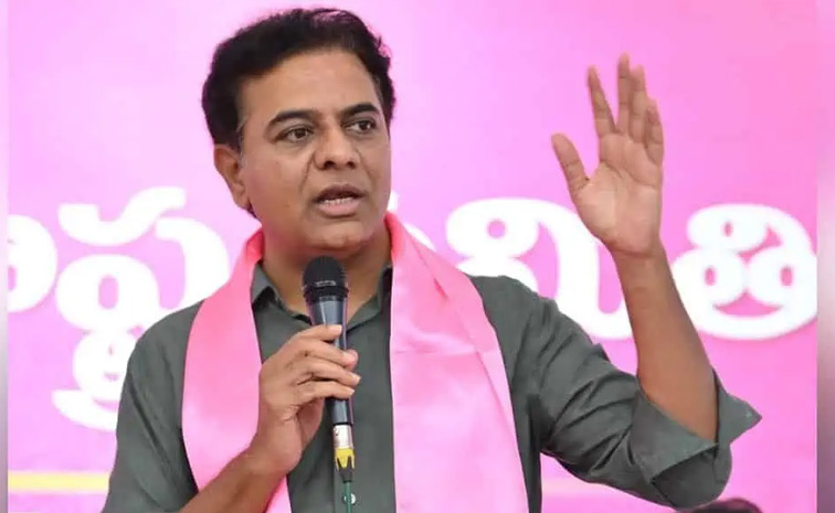 KTR Strong Counter to Congress Govt At Sircilla Photos4