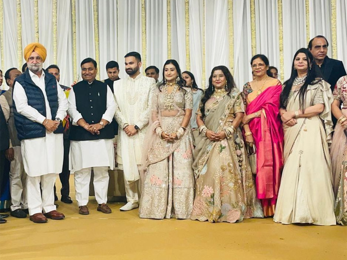 Lok Sabha Speaker Om Birla Daughter Wedding reception9