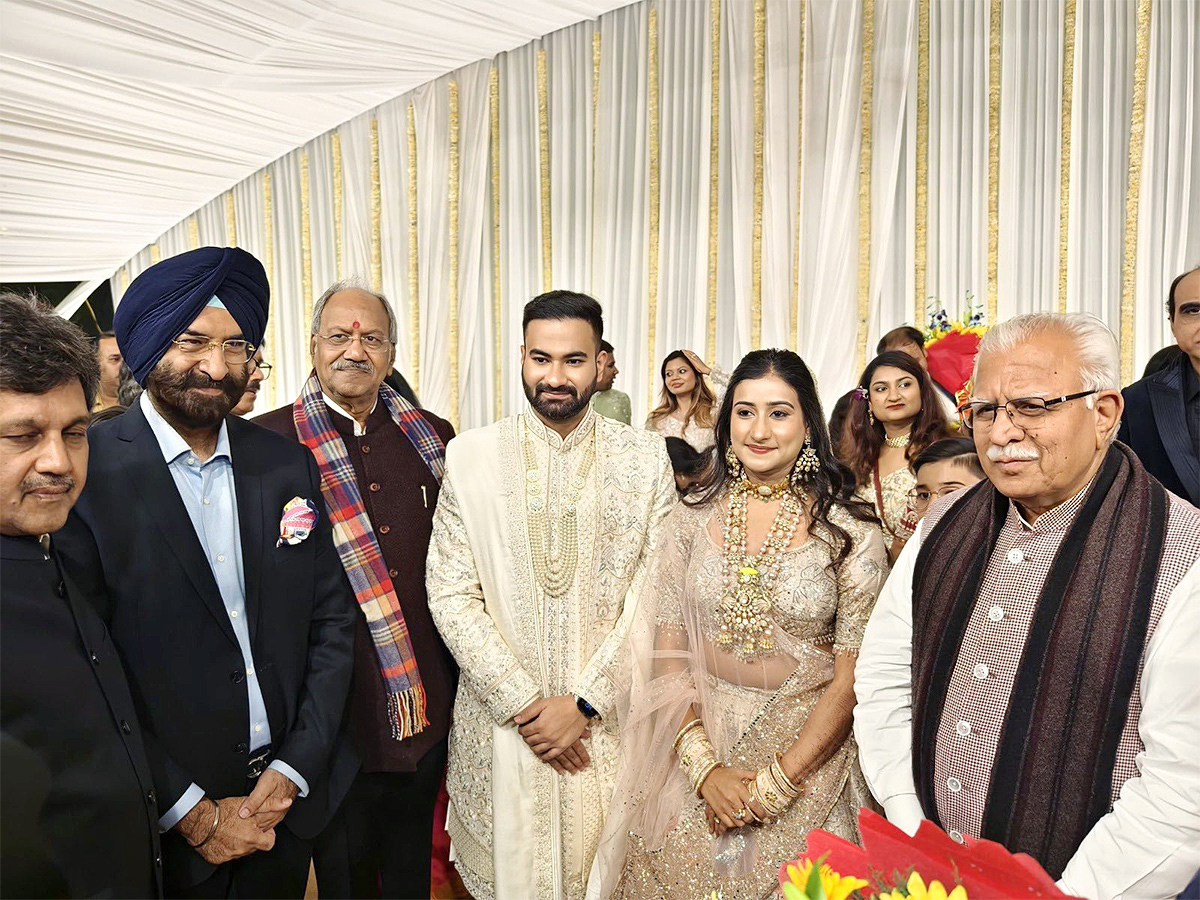 Lok Sabha Speaker Om Birla Daughter Wedding reception10