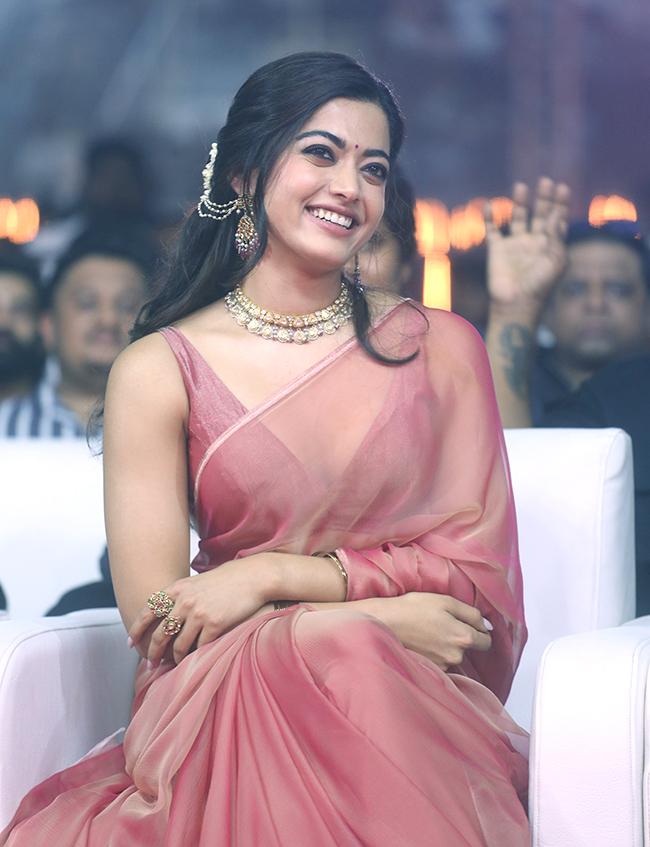 Rashmika Mandanna And Sreeleela in Pushpa 2: The Rule Event Photos11