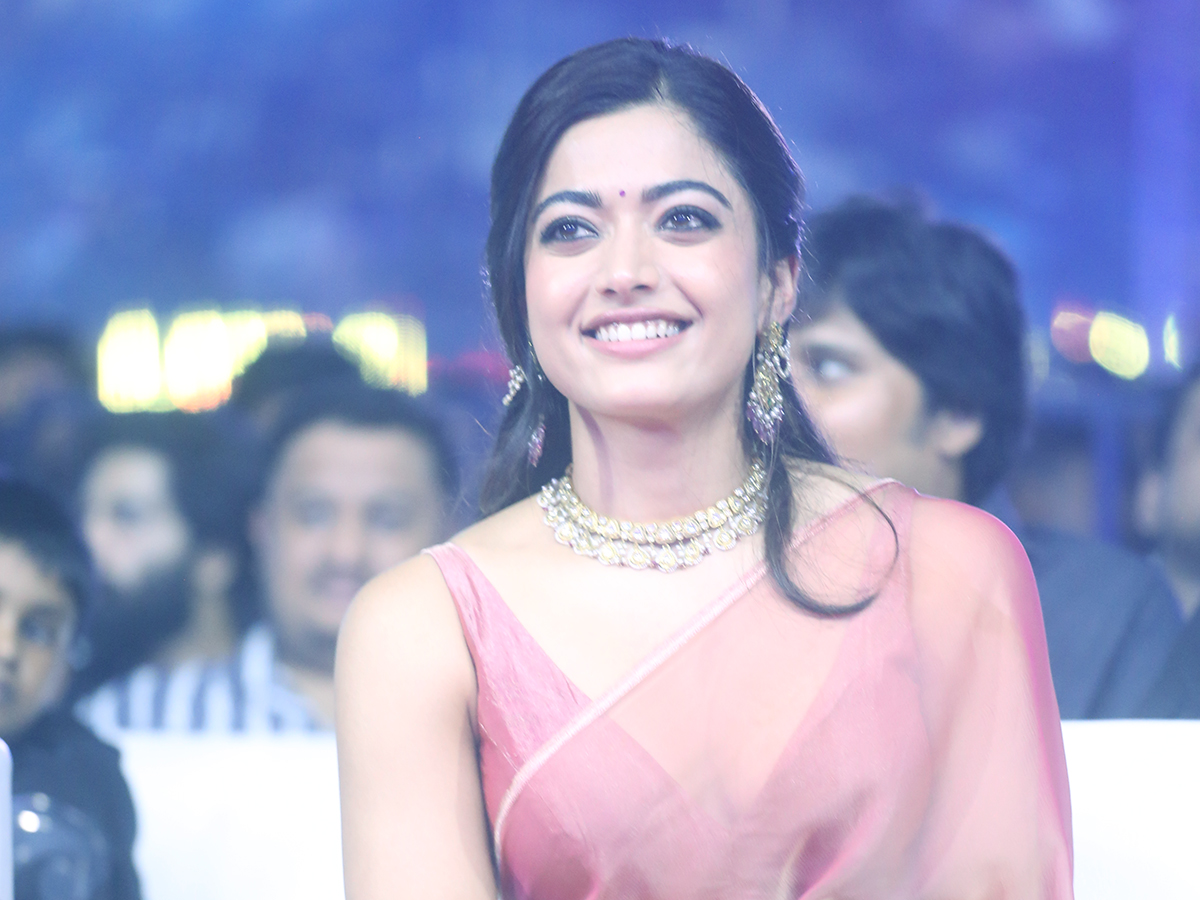 Rashmika Mandanna And Sreeleela in Pushpa 2: The Rule Event Photos20