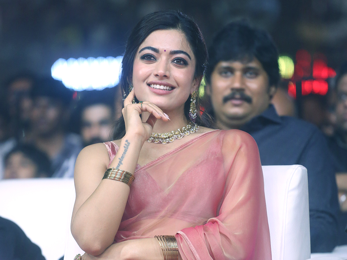 Rashmika Mandanna And Sreeleela in Pushpa 2: The Rule Event Photos24