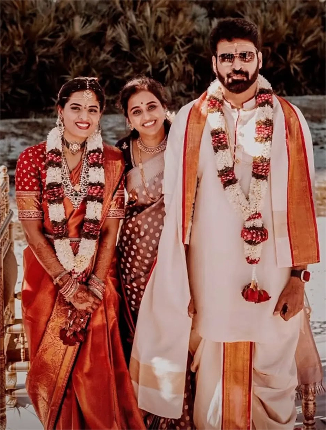 Tollywood Actor Subbaraju got married at the age of 47 viral photos4