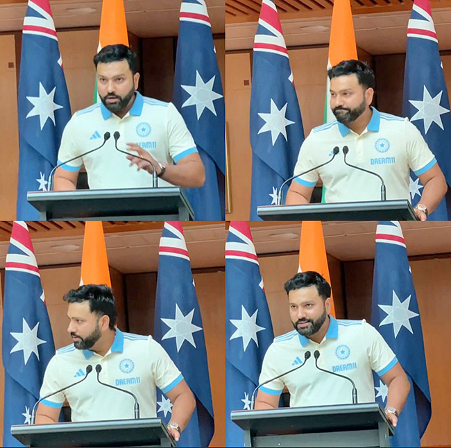 Indian cricket team during a reception at Parliament House in Canberra12