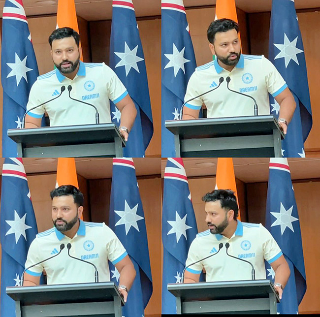 Indian cricket team during a reception at Parliament House in Canberra13