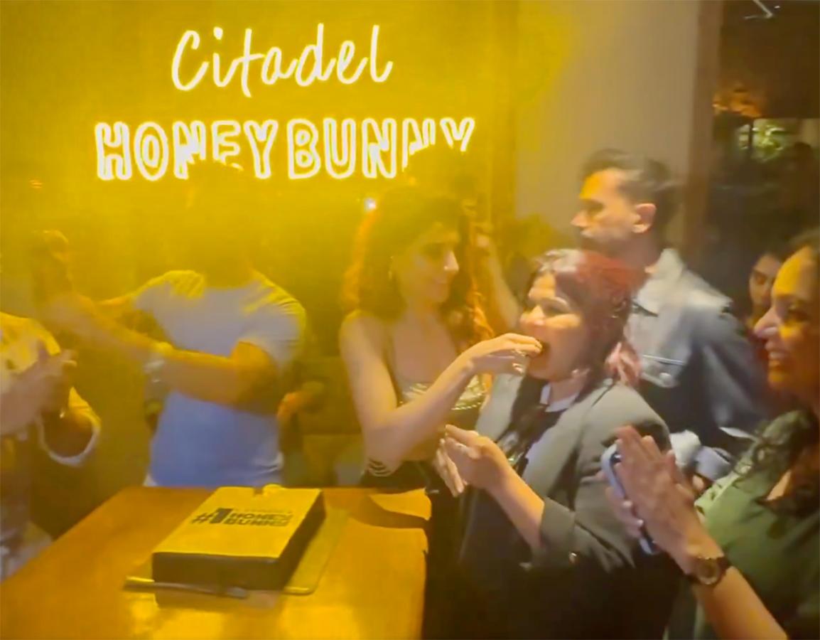 Citadel Honey Bunny Movie Team Celebrate Success Bash: Photos10