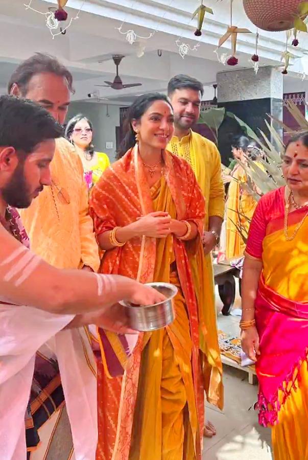 In Pics: Naga Chaitanya, Sobhita Dhulipala's pre-wedding begin with haldi ceremony4