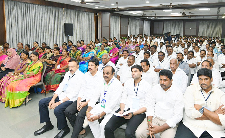 YS Jagan Mohan Reddy Meeting Krishna District Leaders Photos2