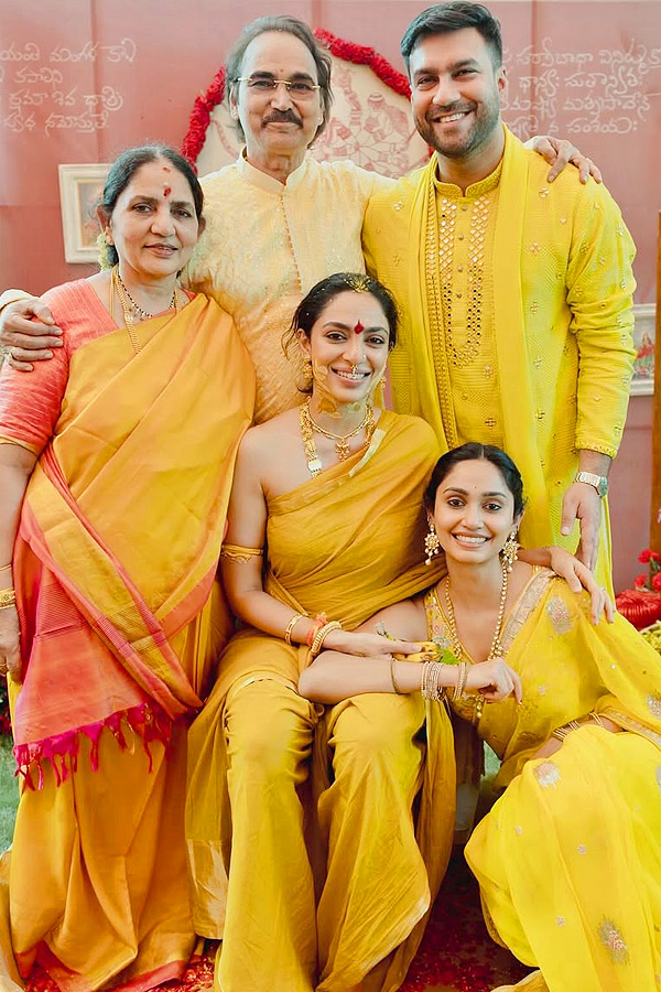 Sobhita  Dhulipala Shares haldi ceremony Photos On Social Media2